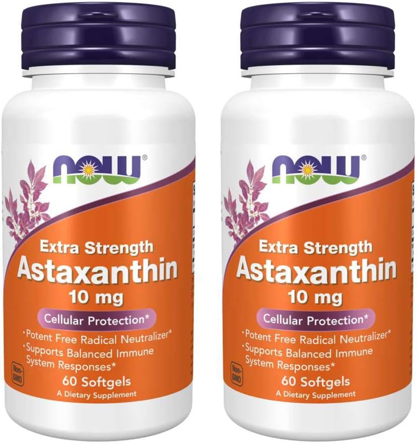 ACUM alimente Astaxantină 10mg 60 SoftGels (2 ambalaj)