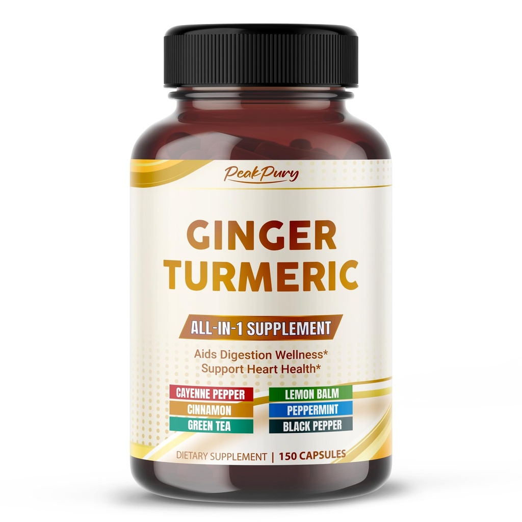 Ultra Ginger & Turmeric SIDA Digestion & Supports Heart Health 