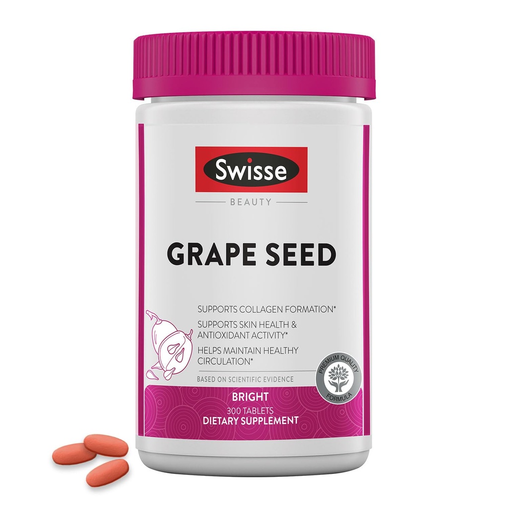 Swisse Seed Extract de semințe capsule Antioxidant Suplimentul Herbal 