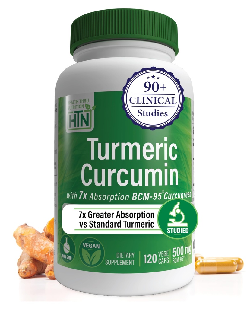 Sanatate Thru Nutritie Curcumin Complex 500 mg Supliment 