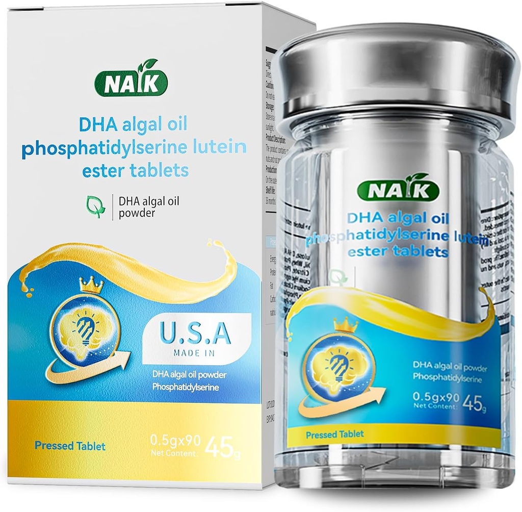 NAIK Statele Unite ale Americii DHA algal ulei tocilar Acid fosfatidilserină tonifies Brain Îmbunătățește memorie Omega-3 Brain Gold Student adolescent elev elev elev elev elev elev elev elev de studiu