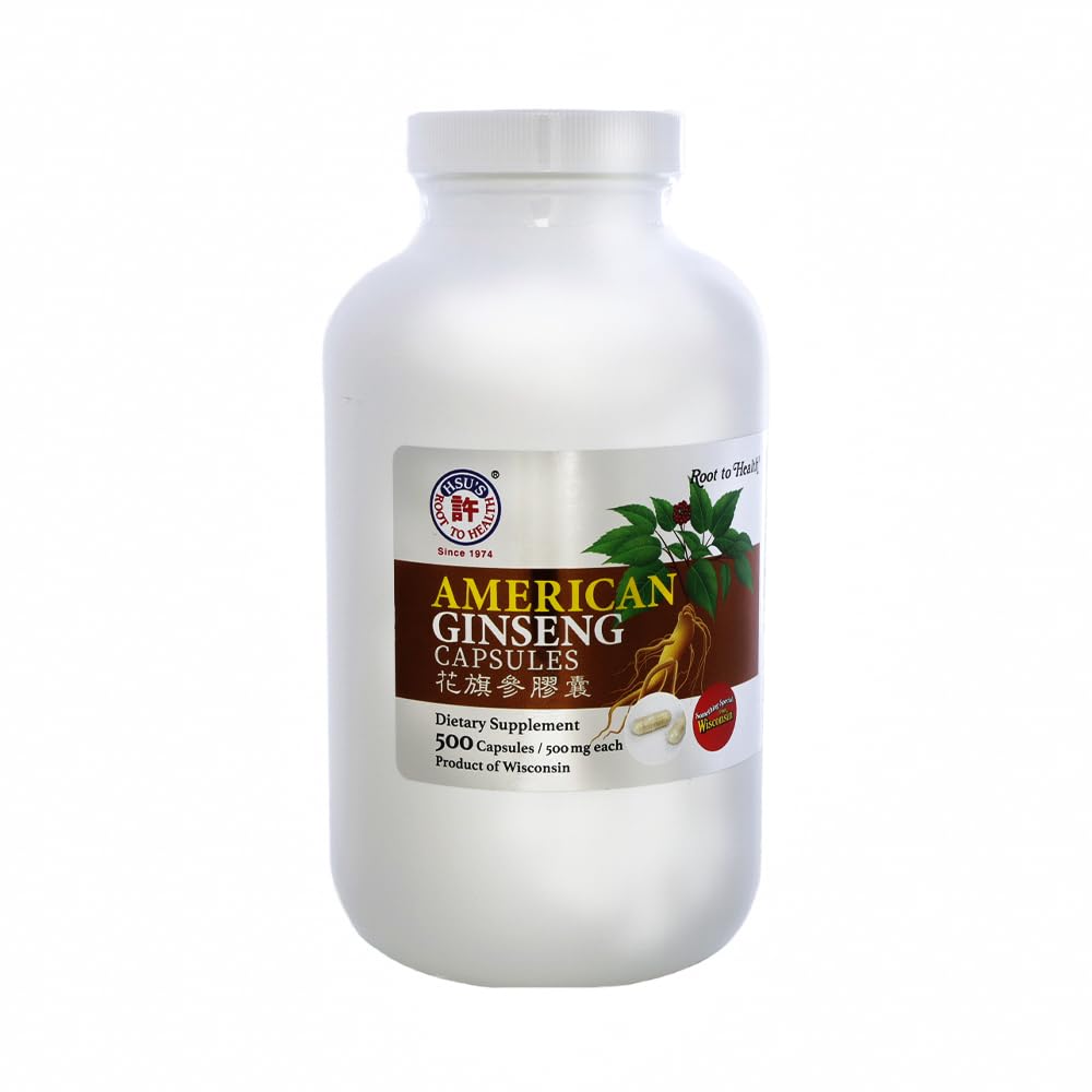 Hsu's SKU 1005 American Ginseng Capsules