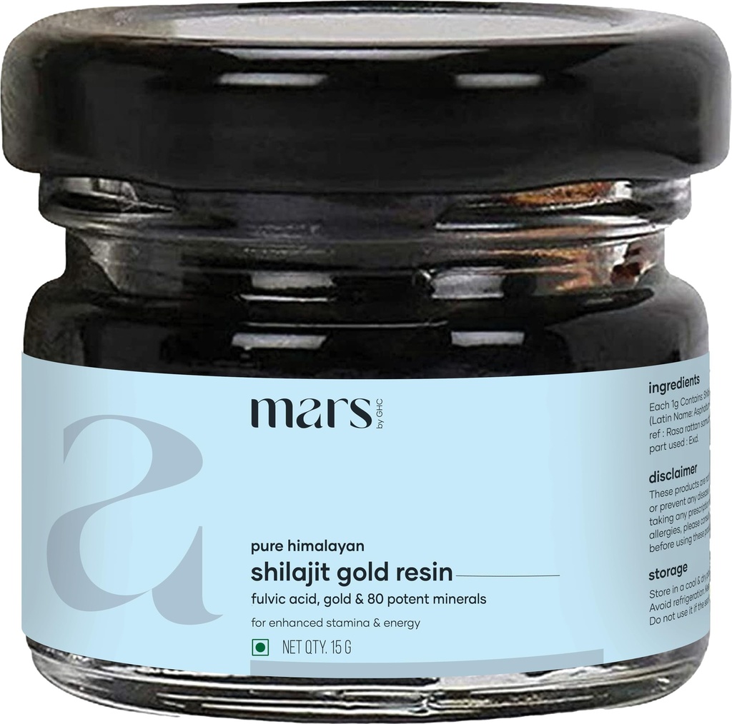 Mars Himalayan Shilajit Gold Resin 
