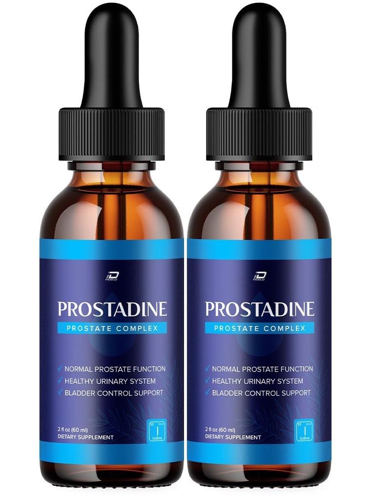 Prostadine picături pentru sănătate - vezică urinară Probleme de urinare - Suplimentul protadină, Picături Prostatine cu concentraţie maximă, 2024 Formulare îmbunătăţită, Protadină (2 ambalaj- 2 luni de aprovizionare)
