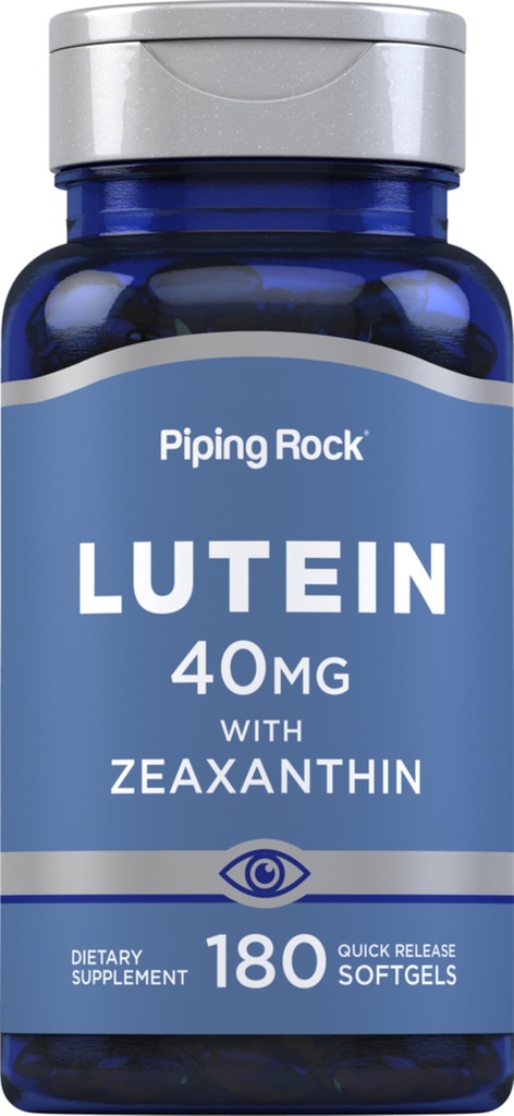 Piping Rock Lutein și Zeaxanthin Supliment 