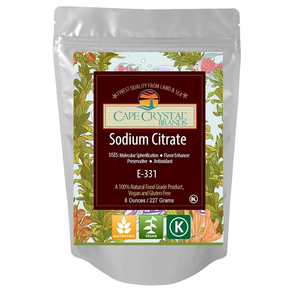 Citrat de sodiu 100% Grad alimentar 