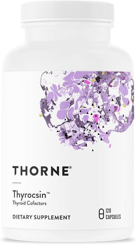 Thorne ThyrocsinTM 120 capsule (Pachet de 2)