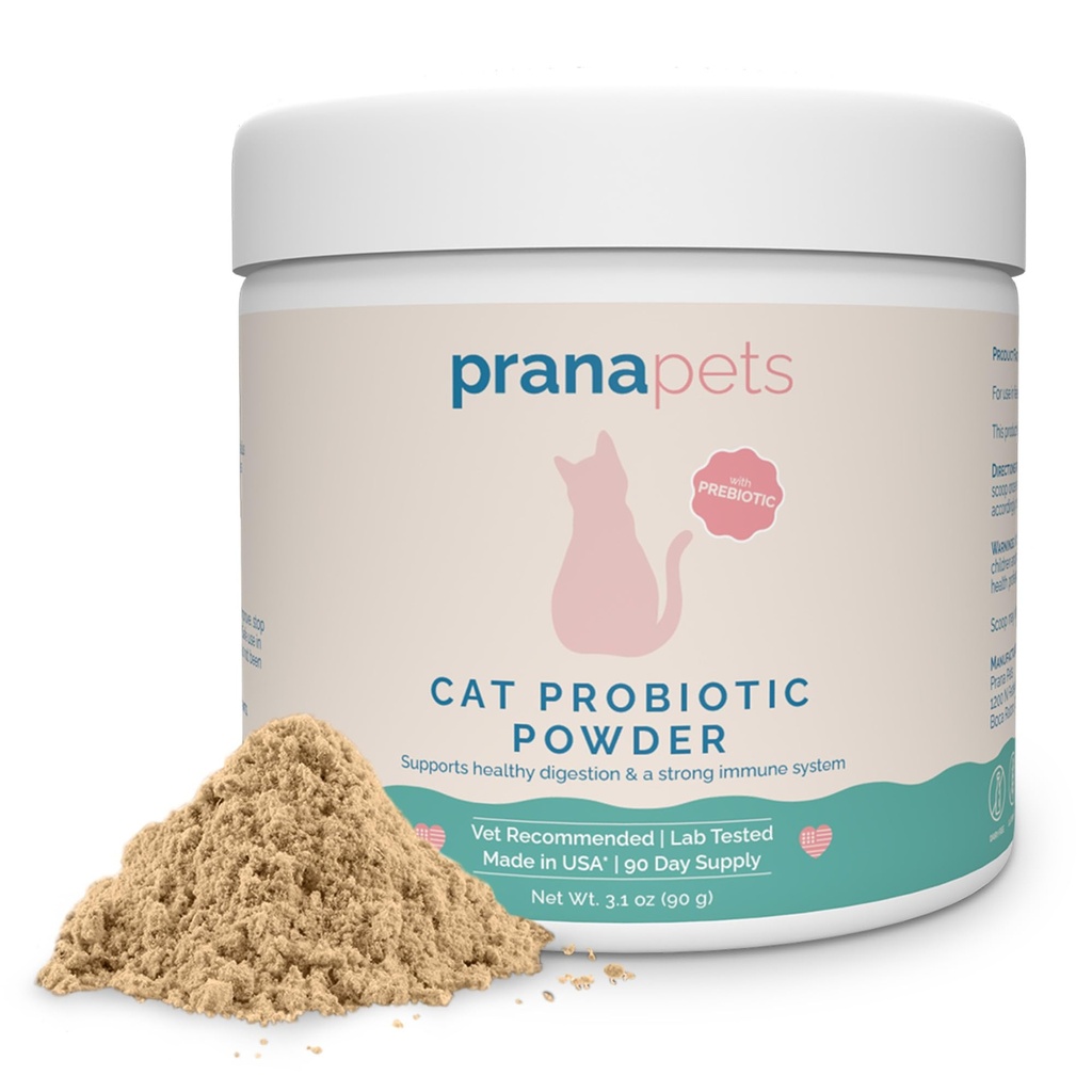 PranaPets Cat Powder Probiotic 