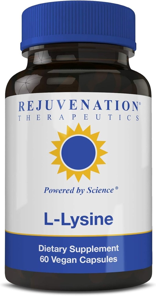 Întinerire Terapice - L-Lysine, Suporte Piele Sanatos (60 Capsule Vegane, 500mg)