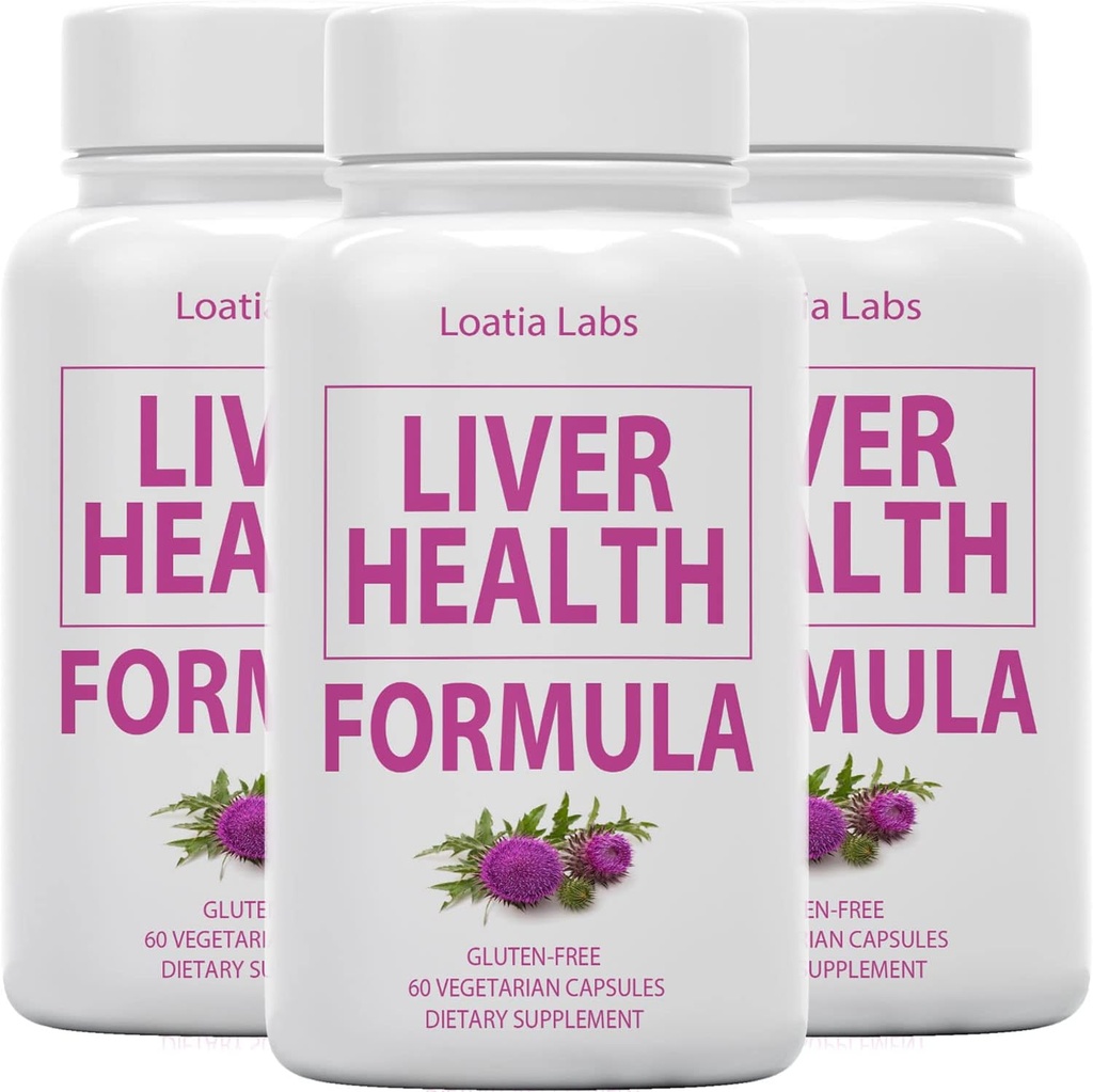 (3 ambalaj) Formula de sanatate a ficatului, Cleanse, Detox, Flush, Reparare Fatty Liver Support, cu Artichoke, Milk Thistle, Dandelion, Beet, Berberine, Pure Natural Superstar Research, Vegan capsule Supliment
