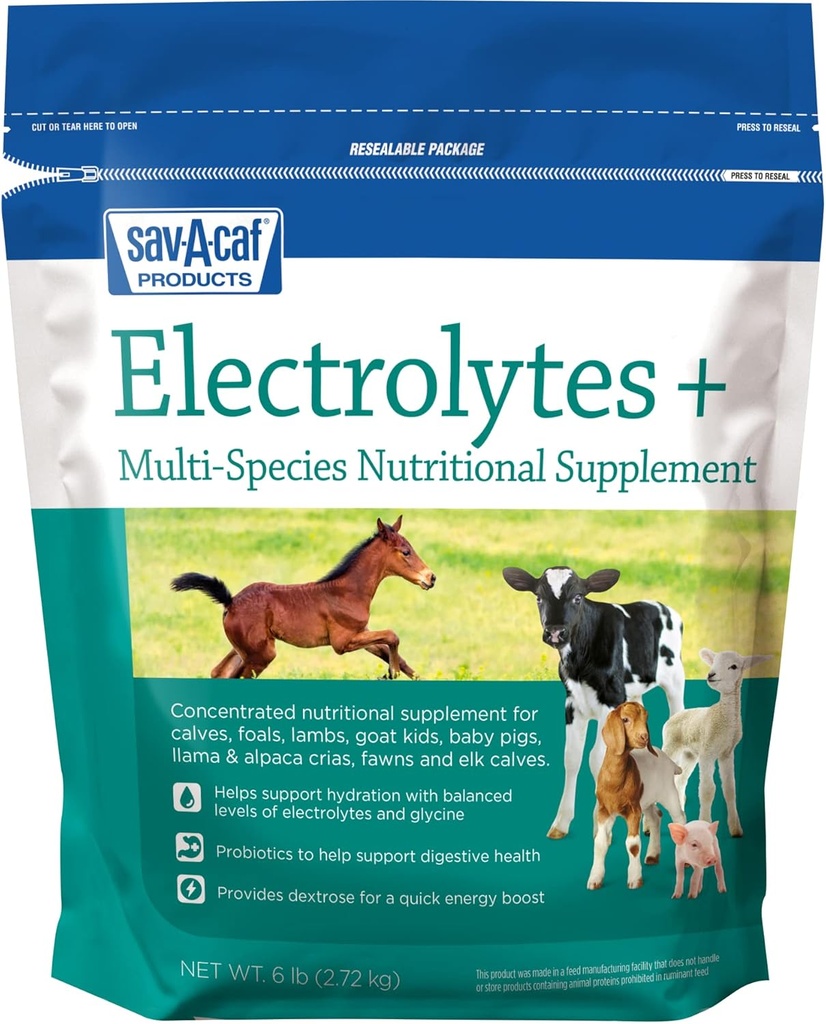 Sav-a-Caf Electrolytes PlusTM Supliment 