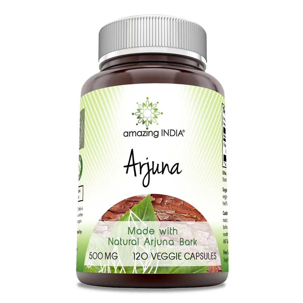 Uimitor India Arjuna (Made with Natural Arjuna) 500 Mg Supplement 