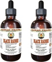 Hawaii Pharm Black Alcohol-Liquid extract, Black Radish (Raphanus Sativus Niger) Root Glycerite Supliment natural Herbal 2x2 oz