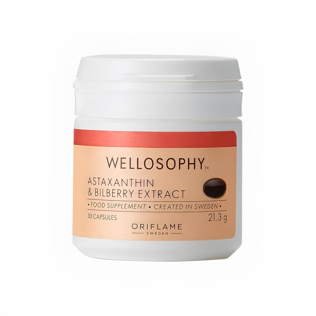 WellOSOPHY-wellness by oriflame Astaxantină & Extract de afine 30 Capsule