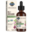 Garden of Life Organics Oil of Oregano Sezonal Drops 1fl oz (30 ml) Liquid, Concentrated Plant Based Immune Support - Alcool-Free, Organic, Non-GMO, Vegan & Gluten Free Herbal Supplements