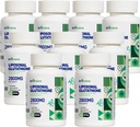 2800 MG Glutatione Softgels lipozomal, Absorbţie maximă, forma activă L Glutatione reductază, puternic antioxidant, îmbătrânirea sănătăţii, 60 Softgels