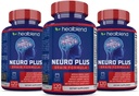 Neuro Plus Brain & Focus Formula - Brain Booster Supliment, Suportă Claritatea Mintala & Focus - Îmbunătățește Concentrarea și Energia Mintala 