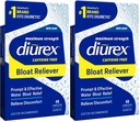Diurex Max - maximum de putere pastile de apă Diuretic-Liber-Cafeina - Simțiți-vă mai bine și mai puțin grele, 48 Conte (Pachet de 2)