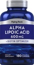 Piping Rock Alpha Acid lipoic 600mg 