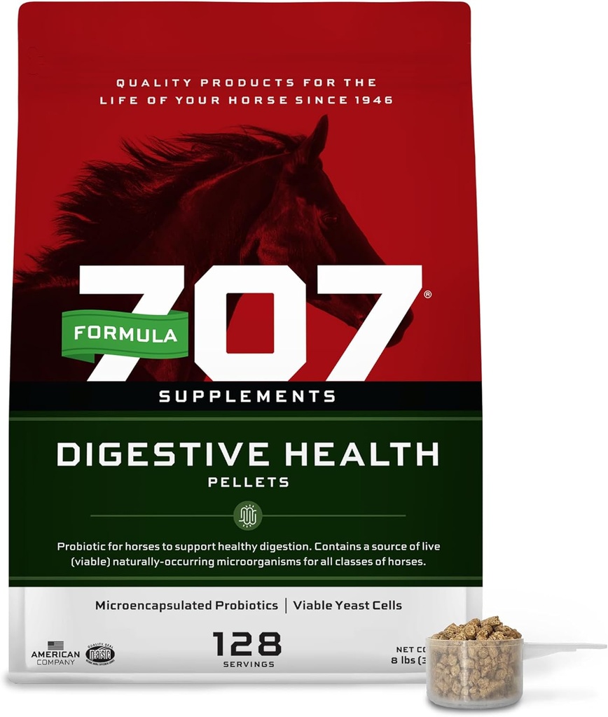 Formula 707 Digestive Health Equine Supplement, 8lb Bag 