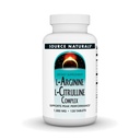 Naturals sursă L-Arginine L-Citrulline Complex, 120 comprimate, 1000 mg