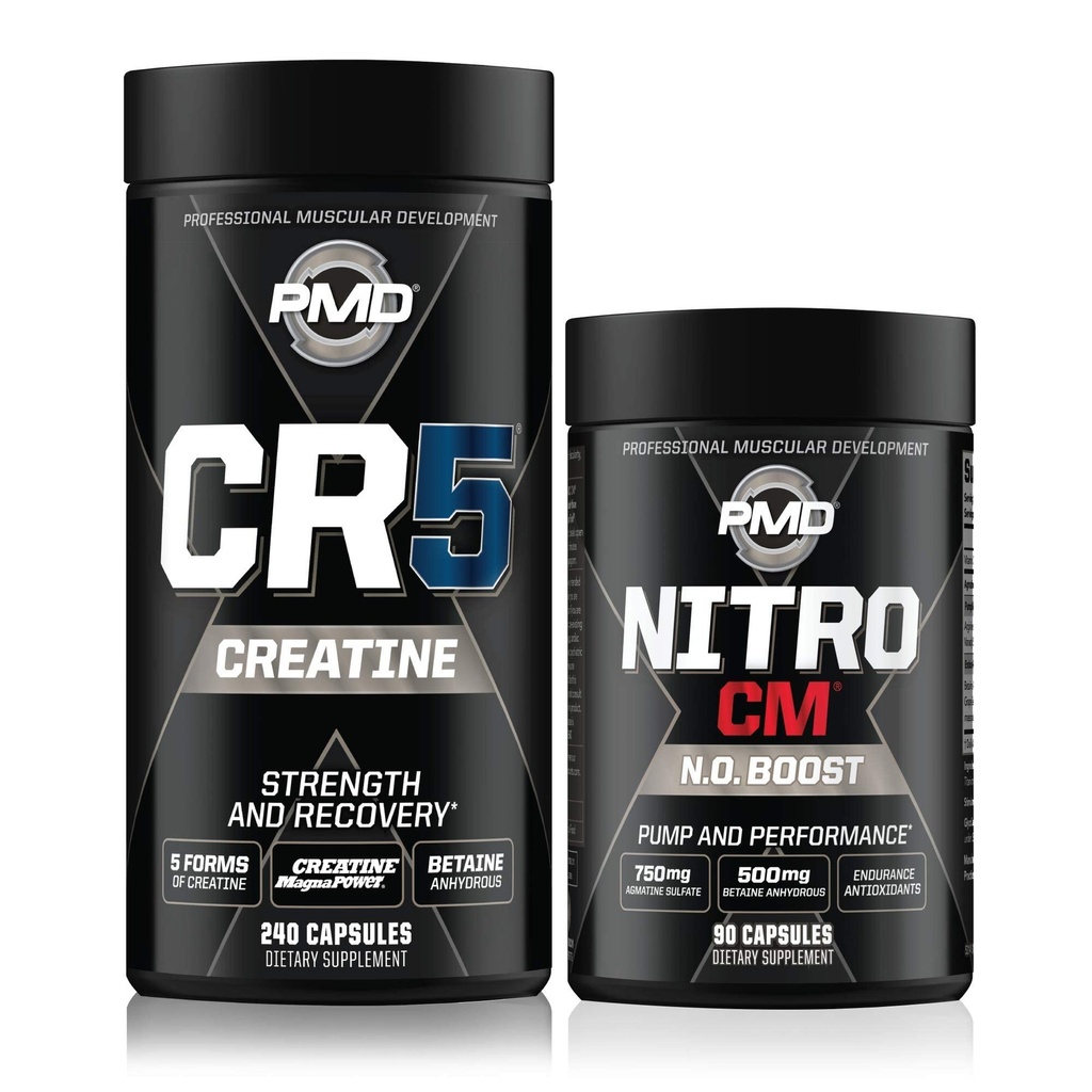 MPD Sports CR5 Professional Creatine Complex (240 capsule) Sports Nitro CM oxid de azot (90 capsule)