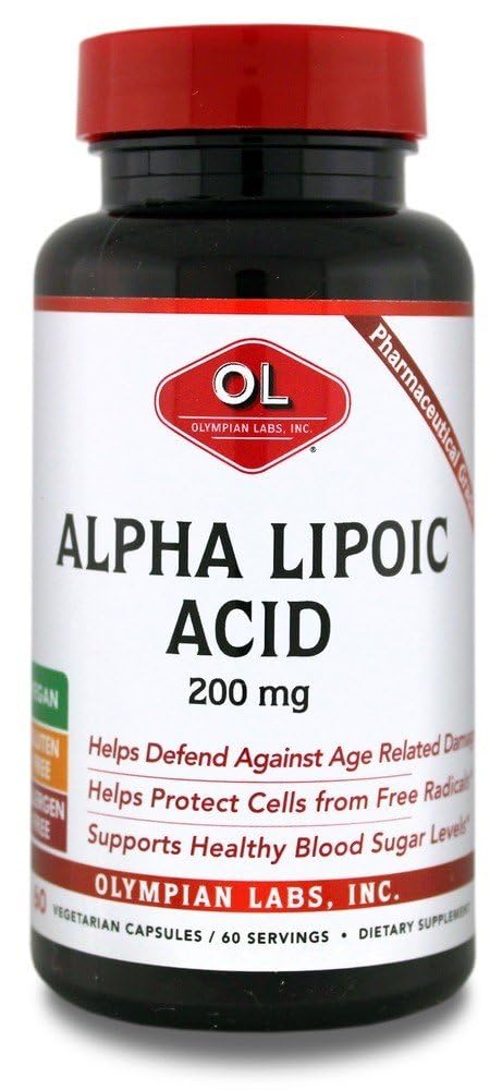 OLYMPIAN LABS Alpha Acid lipoic 200 Mg, 0,15 Lire