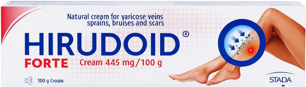 HiruCream Forte 100g Cream pentru Veins Bruises Scars entorse, Made in Germany