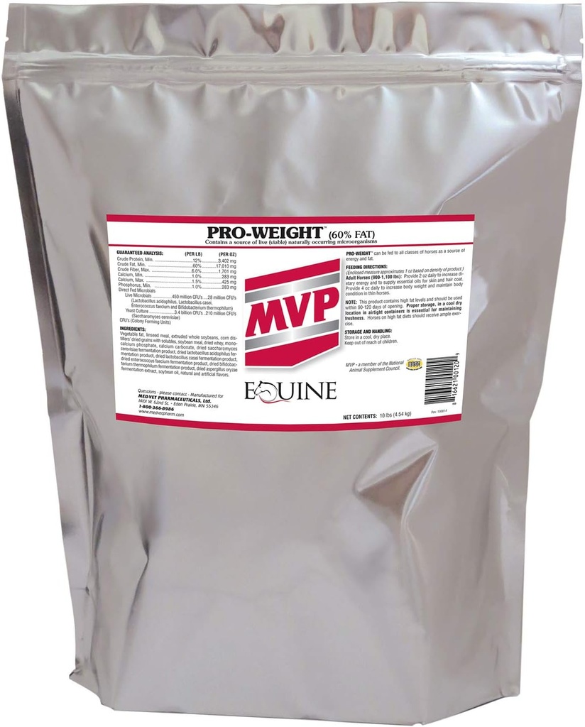 Pro-Greutate 10lb pentru câştig sănătos în greutate la cai