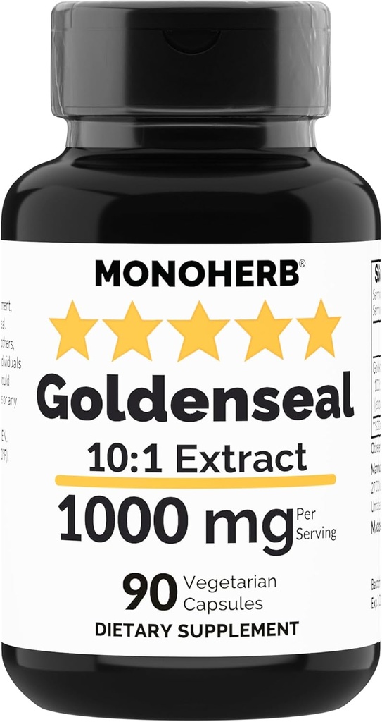 Extract de aur MONOHERB 1000 mg - 90 capsule vegetariene