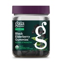 Gaia Herbs Black Elderberry (Sambucus Nigra) Extra Putere Gumies - Delicious Immune Supplement - Made with Certified Organic Black Elderberberries for Immune System Support - 40 Gummies