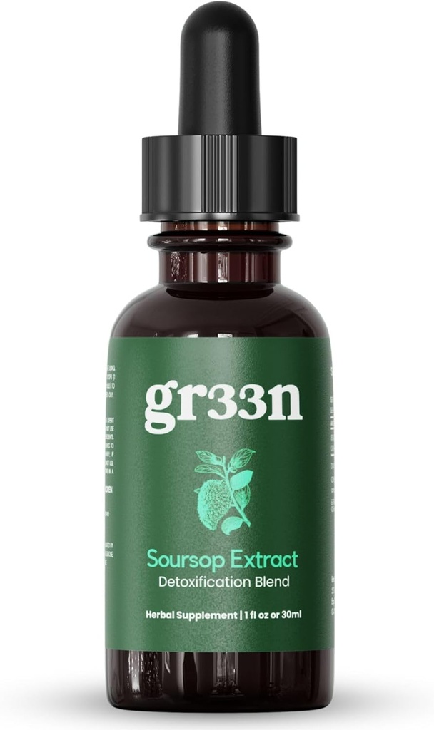 Gr33n Soursop Leaf Extract - Soursop Bitters