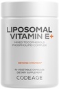 Codificare Suplimentul lipozomal Vitamina E - Toate vitaminele E Tocopherols - 3-Lonth Supply - Alpha Tocopherols, Beta, Gamma, și Delta - Tocopherols Liposomal mixt - non-GMO Fosfolipid - 90 capsule