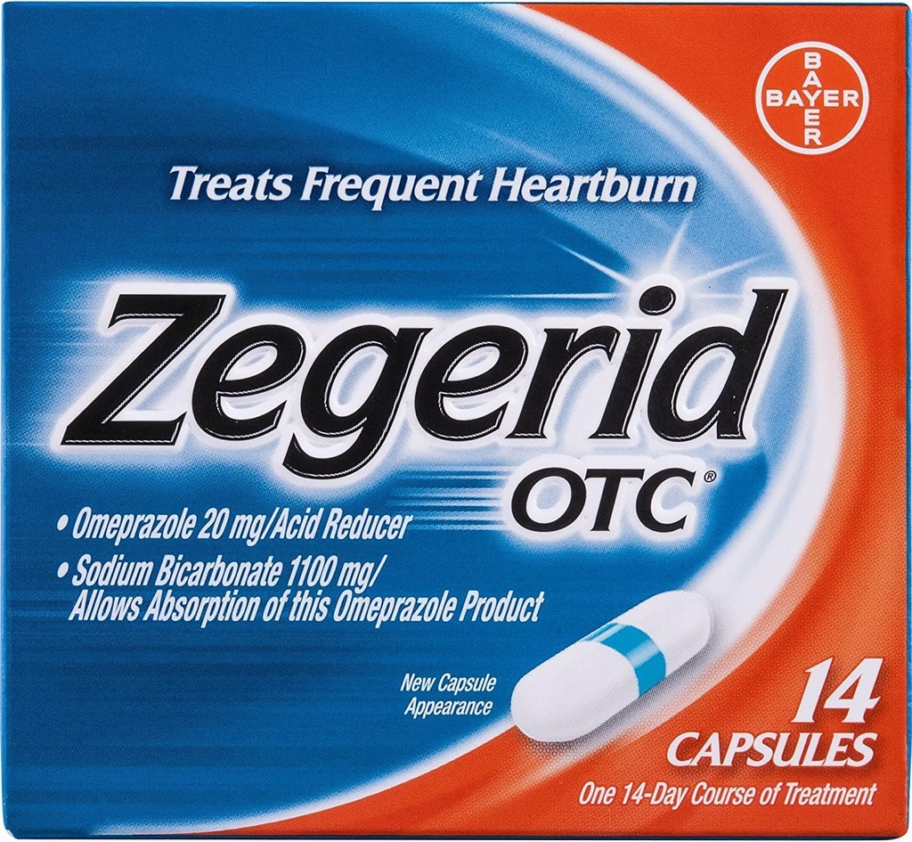 ZEGERID CAPS OTC 14 Capsule (2 ambalaje)