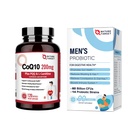 Probioticele pentru bărbaţi 60 miliarde CFU14 Strains & CoQ10-200mg cu PQQ L-Carnitina & Omega-3s