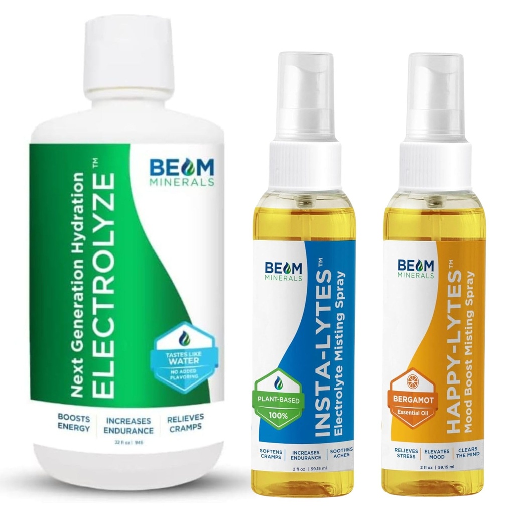 Solutie Electrolitice Electrolitice Electrolize si Insta-Lytes Electroliti Lichidi naturali 2oz si Happy-Lytes Electroliti Mobili Misting Spray 2oz