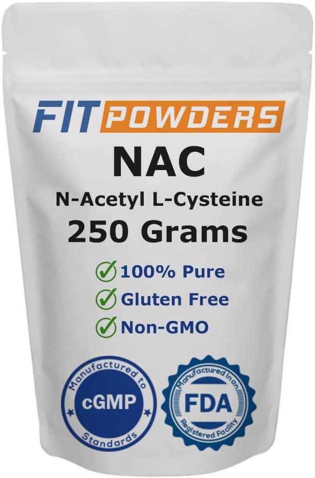 NAC pulbere N-Acetil L-Cysteine pulbere Scoop incluse (250 Gram)