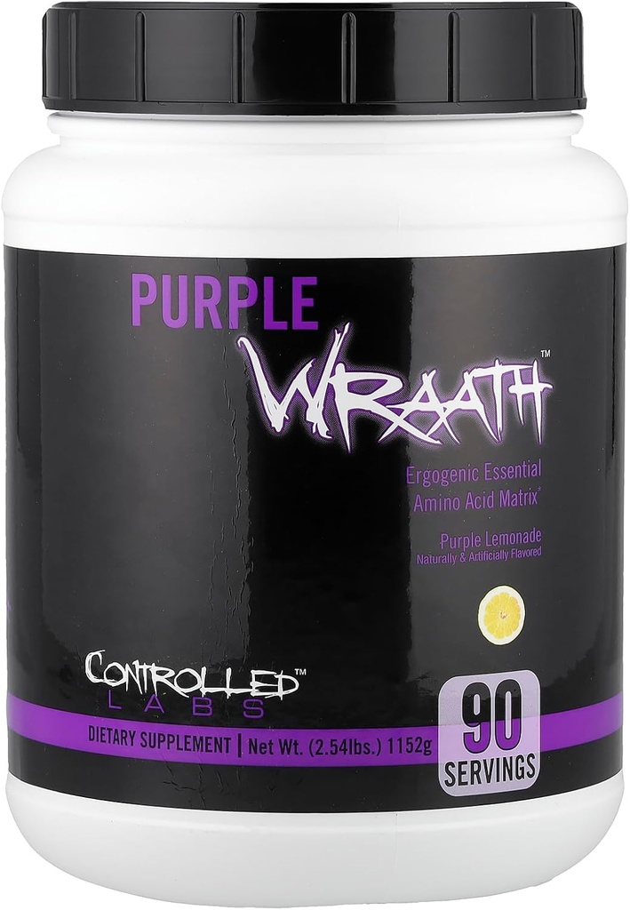 Laboratoare controlate Purple Wraath, Limonadă violet, 2.44 lb.