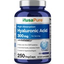 NusaPure Acid hialuronic 300mg 250 Capsule vegetale (non-GMO, Vegan)