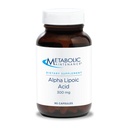Întreţinere metabolică Alfa Acid lipoic - 300 mg Supliment ALA - Suport antioxidant pentru nervi + Sănătate hepatică (90 capsule)