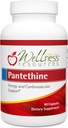 Resurse Wellness Pantethine - Active Vitamina B5. Vegan (300mg, 90 capsule)
