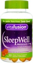 Vitafusion SleepWell Gummy Sleep Aid pentru adulți, ceai alb și fructe de pasiune 60 ea de Vitafusion
