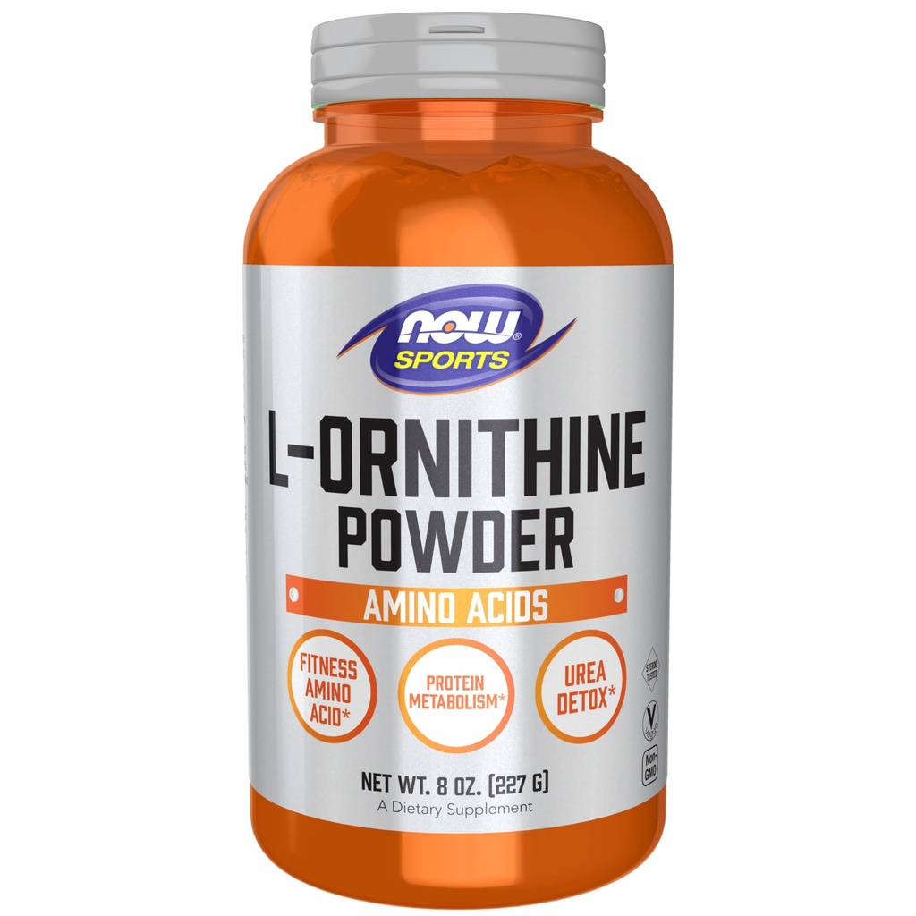 How Foods Sports Nutrition, L- Ornithine Powder, Proteine Metabolism* and Uree Detox*, Amino Acids, 8-Ounce