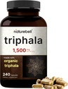 NatureBell Triphala capsule Supliment, 1.500 mg per servire 