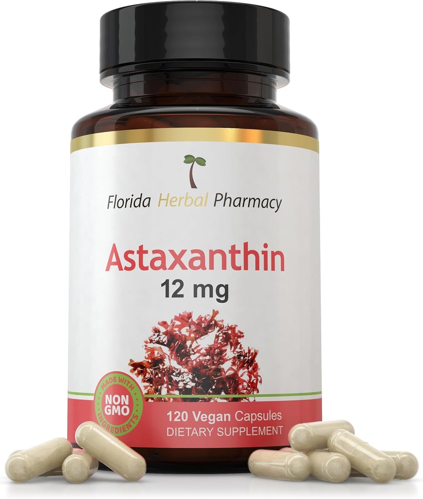 Farmacie din Florida, Astaxantină 12 mg Capsule (120 capsule)