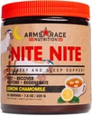 Arms Race Nutrition NITE NITE Recovery and Sleep Support 7.4 oz (20 Serviri) (Lemon Chamomile)