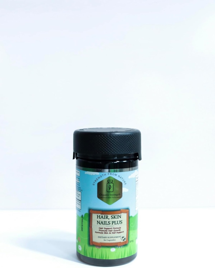 Păr, Piele, Nails Plus Capsule: Deblocaţi-vă frumuseţea naturală din interior! 5000mcg de Biotină, Vitamina B1, B6, A, C, D, E, Folate 1467 mcg, Vitamina B12 500% de administrare zilnică (60 Conte)