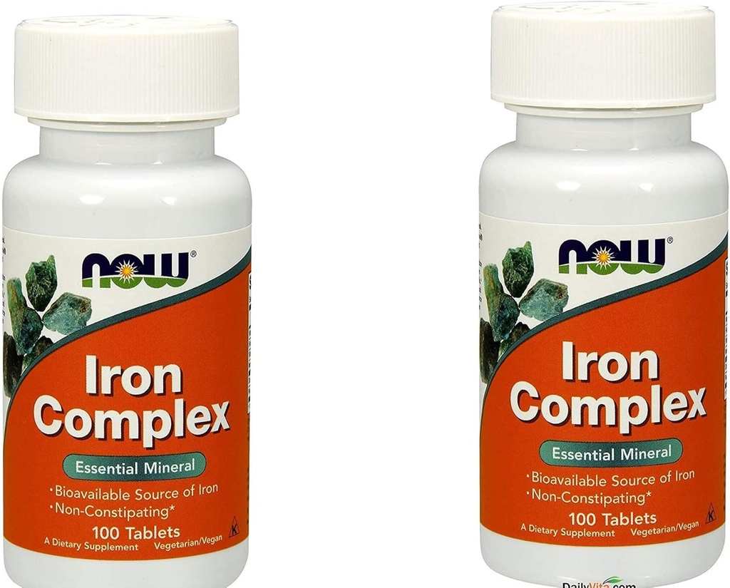 2 flacoane de acum alimente IRON COMPLEX 100 file