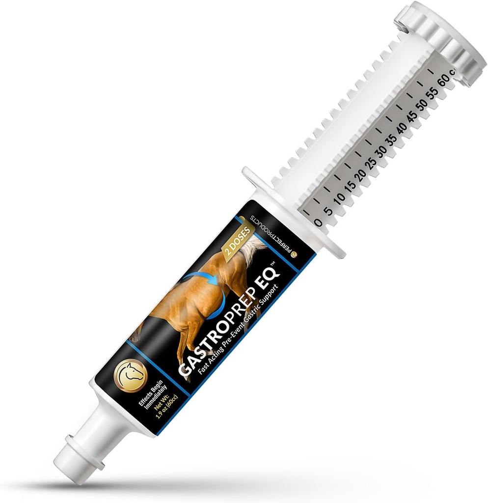 GastroPrep EQ Horse Digestive Rapid-Acționare Gastric Jitters Relief Paste, 60cc
